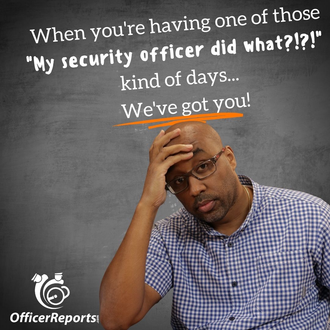 OfficerReports's tweet photo. Whether it's officers not showing up for their shift or officers now writing good reports OfficerReports has you covered. Check out our solutions on our website - https://t.co/BEJrfxQ4gG #technology #securityguardsoftware #success https://t.co/fXzbX8PQqq
