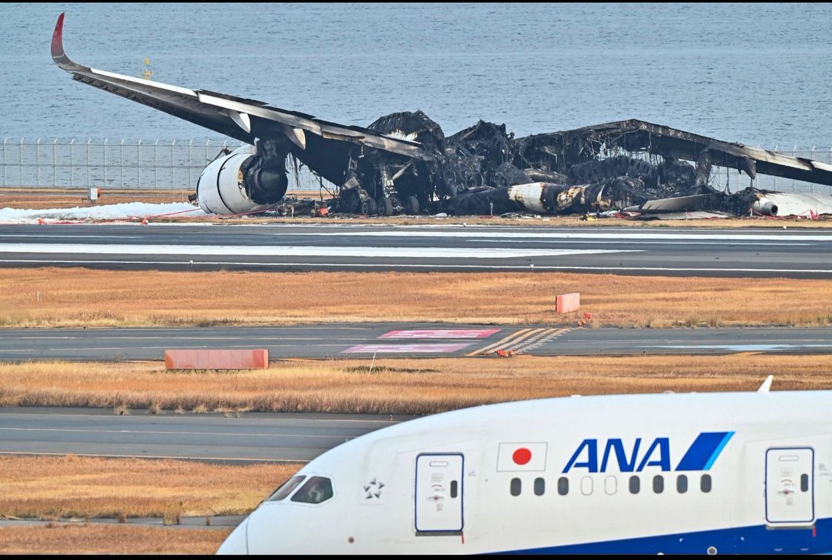 What is Left of $300 Million A350 …#JL516 #JA13XJ