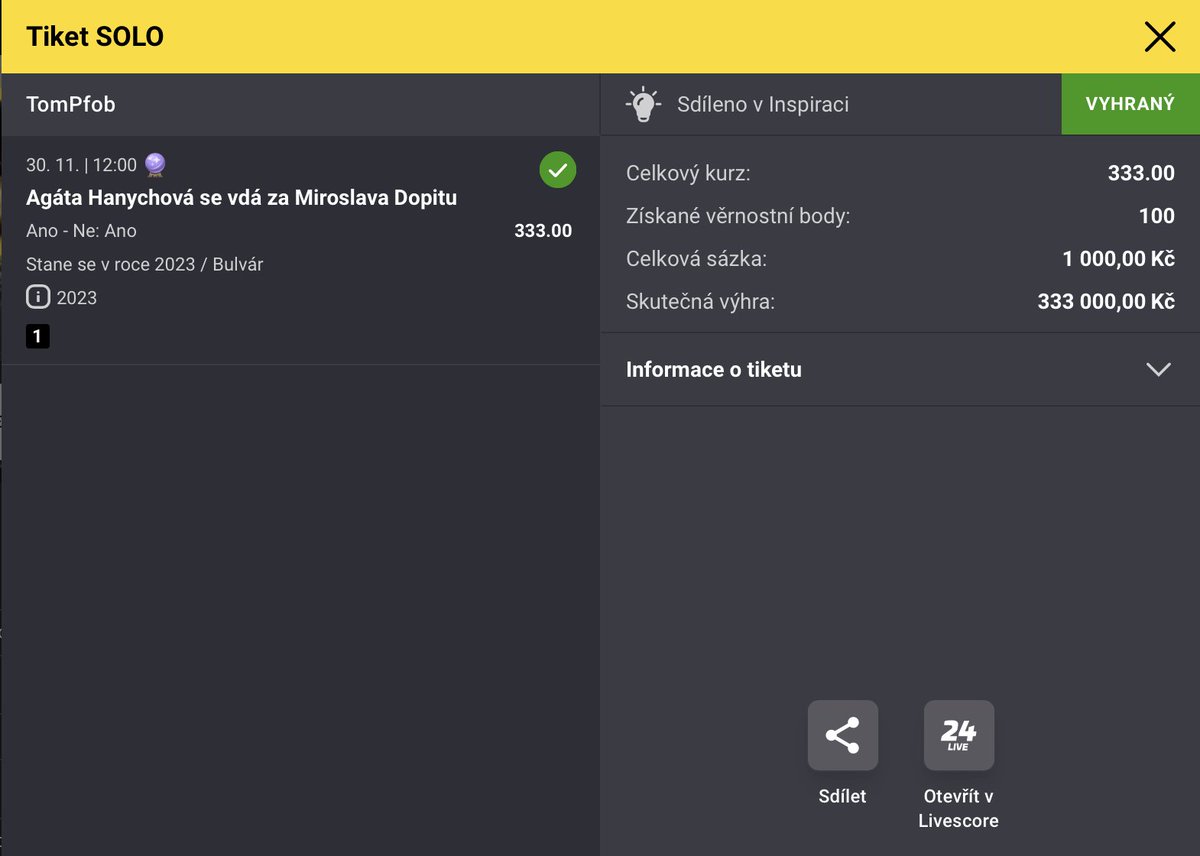 Ty kráso. Nemám slov.