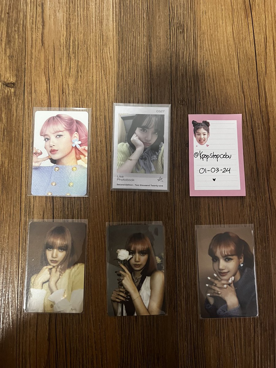 kpopstopcebu's tweet photo. wts lfb

jennie jisoo lisa photocard pc polaroid
•summer diary in seoul
•welcoming collection
• lalisa album
• 0327 photobook polaroid https://t.co/KV8uy3jCOI