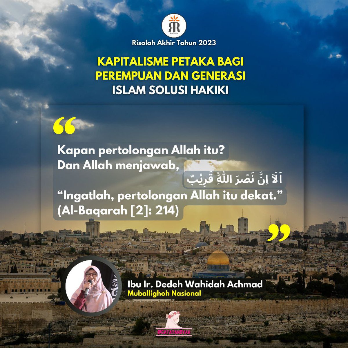 ANurmala24972's tweet photo. #KapitalismeSengsarakanUmat 
#KhilafahPerisaiHakiki 
#IslamSolusiHakiki
#KhilafahPerisaiUmat https://t.co/UzcVd17V68