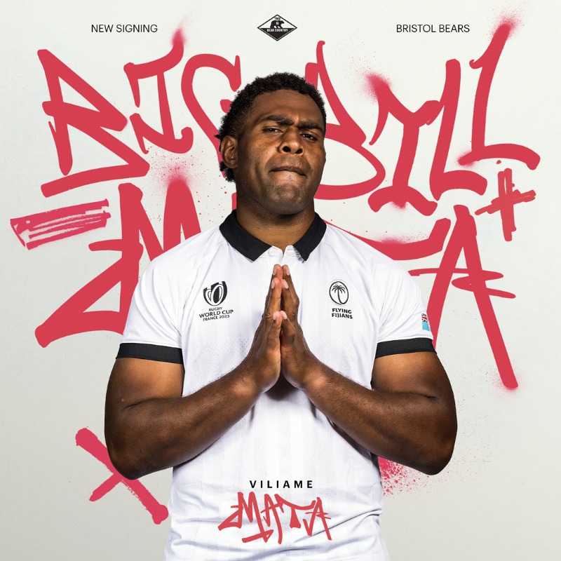 BristolBears's tweet photo. 🚨 𝗜𝗖𝗬𝗠𝗜 🚨

@fijirugby international back row @bill_mata will join #BristolBears ahead of the 2024/25 season 🇫🇯

Find out more 👇