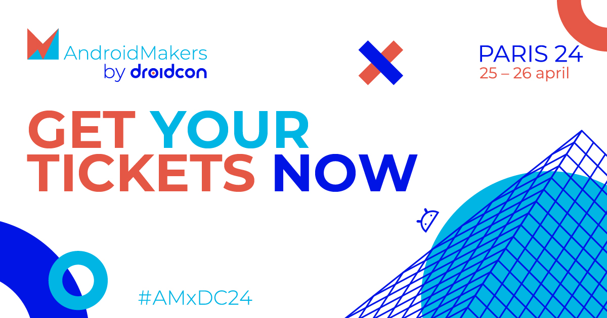 See you in Paris! 🇫🇷

Don't miss the ultimate gathering for #AndroidDevs 📢 A one-of-a-kind event where you'll dive into the exciting world of #Android – discover groundbreaking trends, listen to talks, &amp; network with fellow devs at #AMxDC24 <a href="/droidcon/">droidCon</a> 

androidmakers.droidcon.com