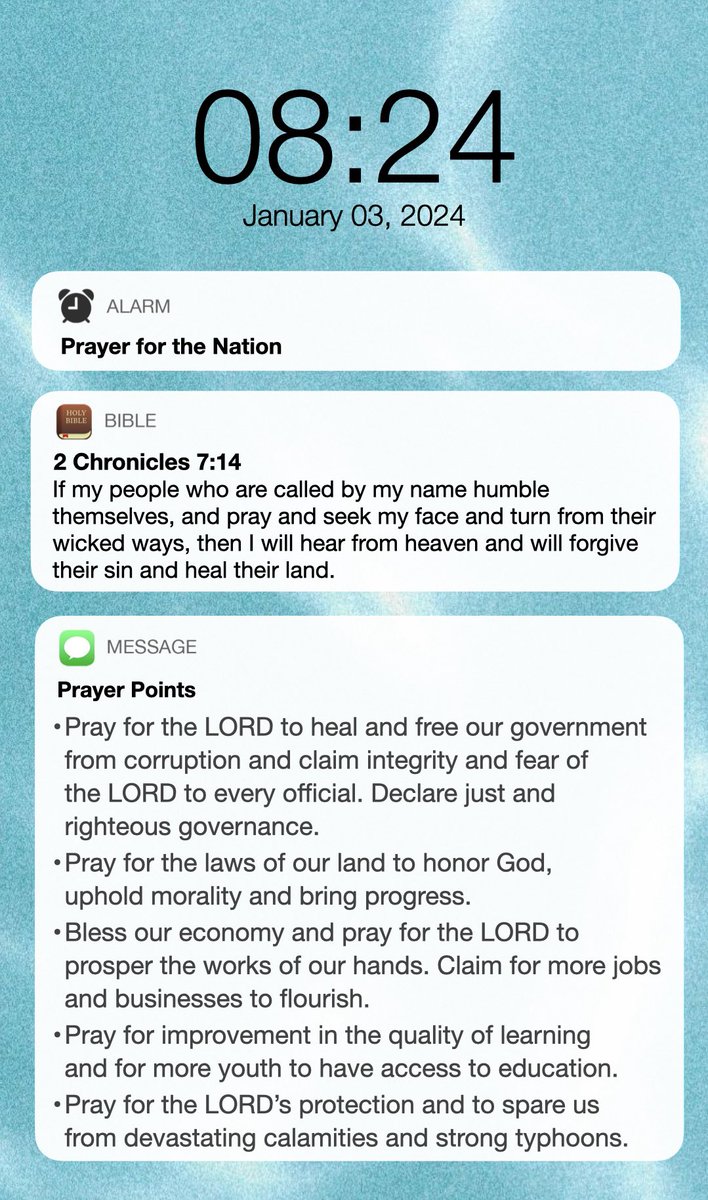 As we pray for our nation, let us declare the blessing, healing and freedom of the LORD. 

#BlessThePhilippines