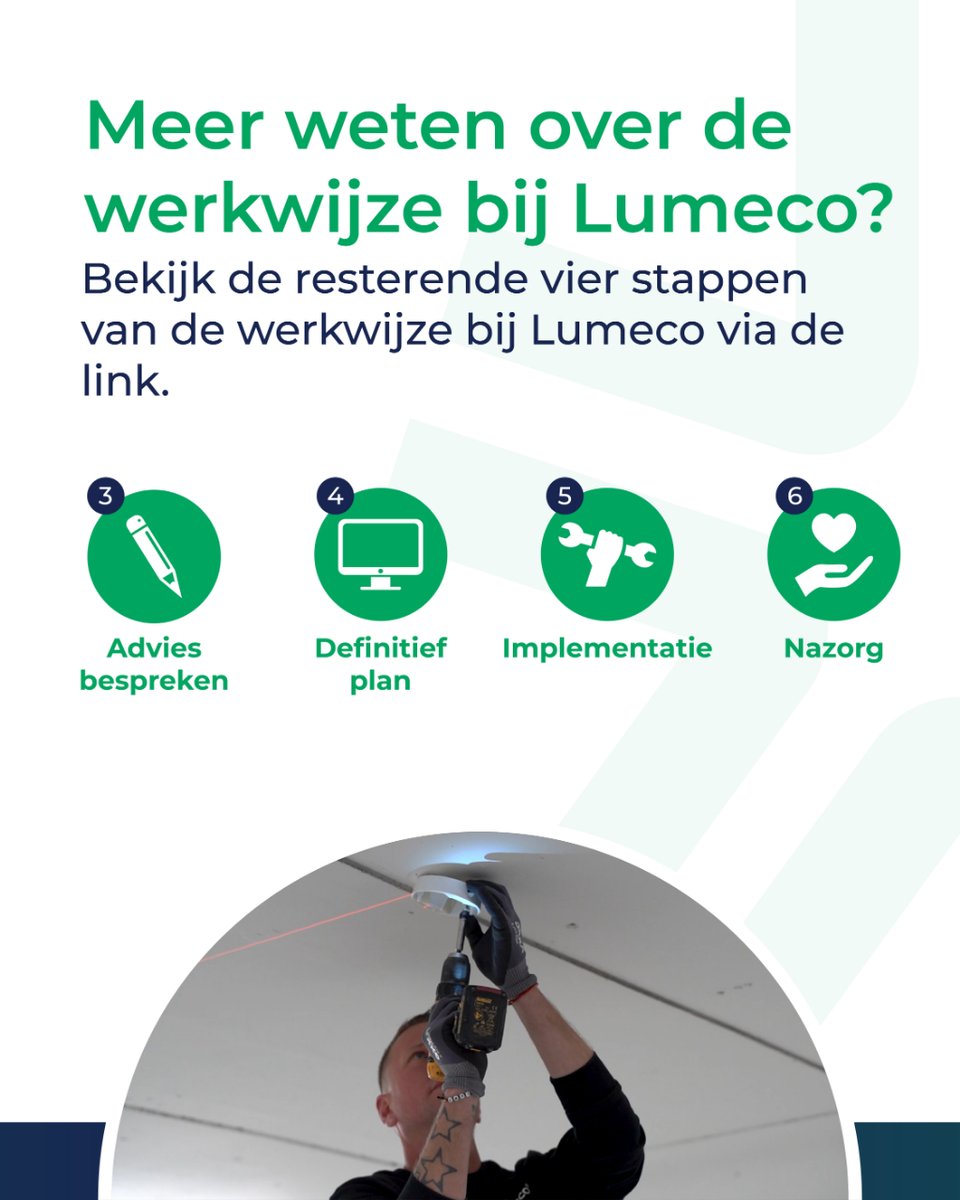Wouter legt uit hoe Lumeco in zes eenvoudige stappen te werk gaat. Klaar om uw organisatie duurzamer te maken? Ontdek meer over de werkwijze bij Lumeco mtr.cool/nsbphywgkt