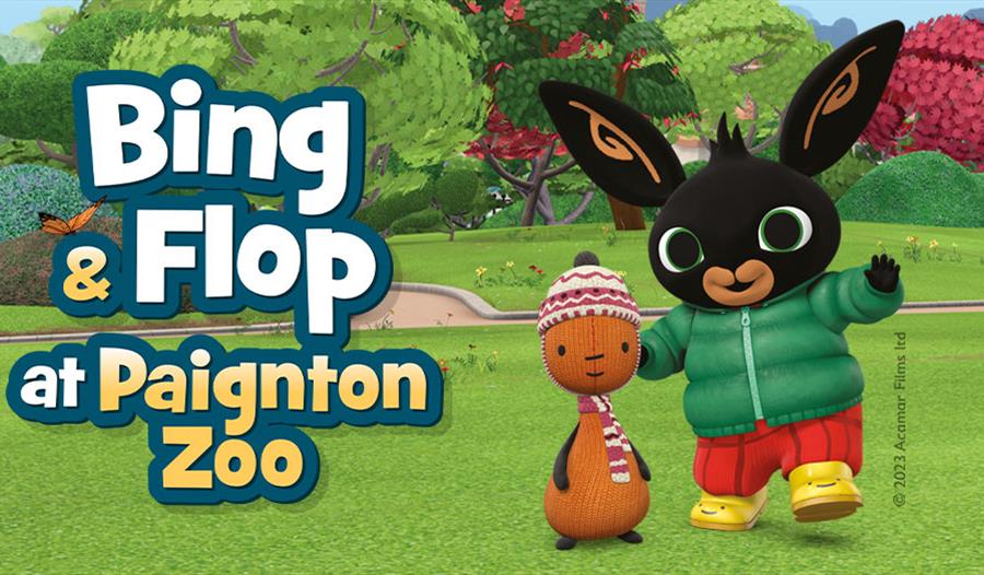 This January, Bing & Flop, from the award-winning series Bing, are coming to @PaigntonZoo! 🌟 Enjoy Bing's fun family activity trail, Storytime sessions, and Meet & Greets with Bing & Flop themselves👉 visitsouthdevon.co.uk/whats-on/bing-…