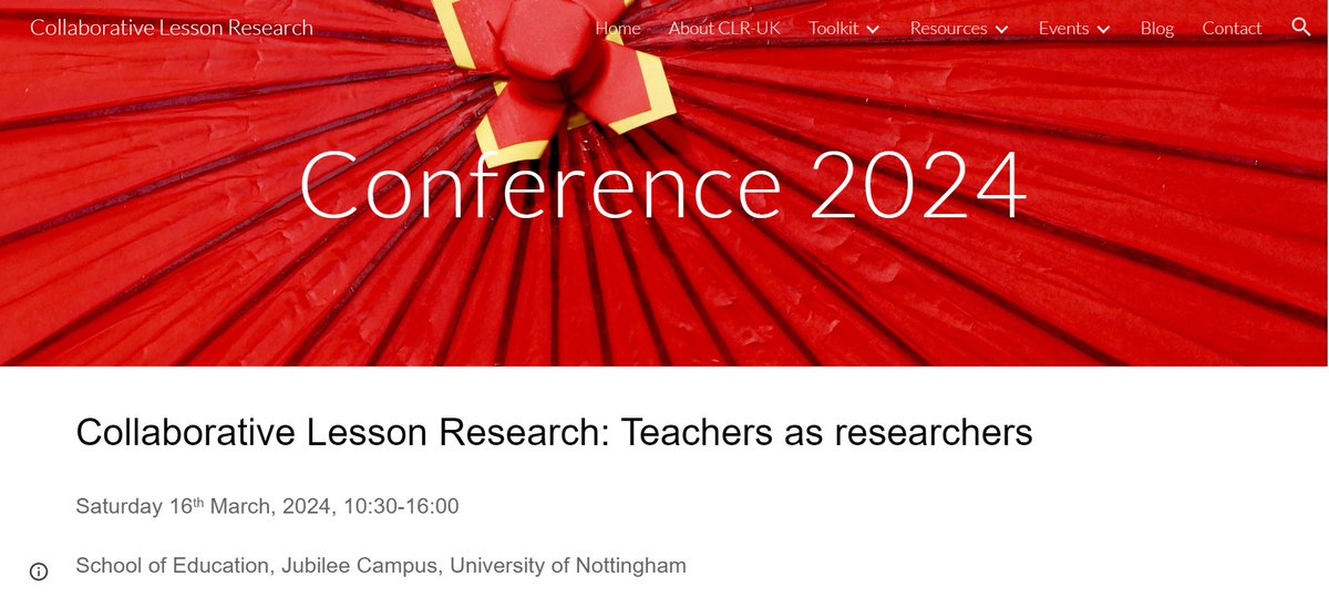 Collab_LR's tweet image. It's conference time! Submit your proposal here! bit.ly/48zb3qs and join a thriving community of Collaborative Lesson Research enthusiasts.
@WALessonStudy @lessonstudyuk @LessonStudyNL @LSAlliance_chi @AkihikoTa @watanabeKSU @geoffwake1 @RuthTrundley @mattlewis73