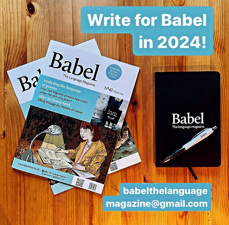Babel: The Language Magazine tweet media