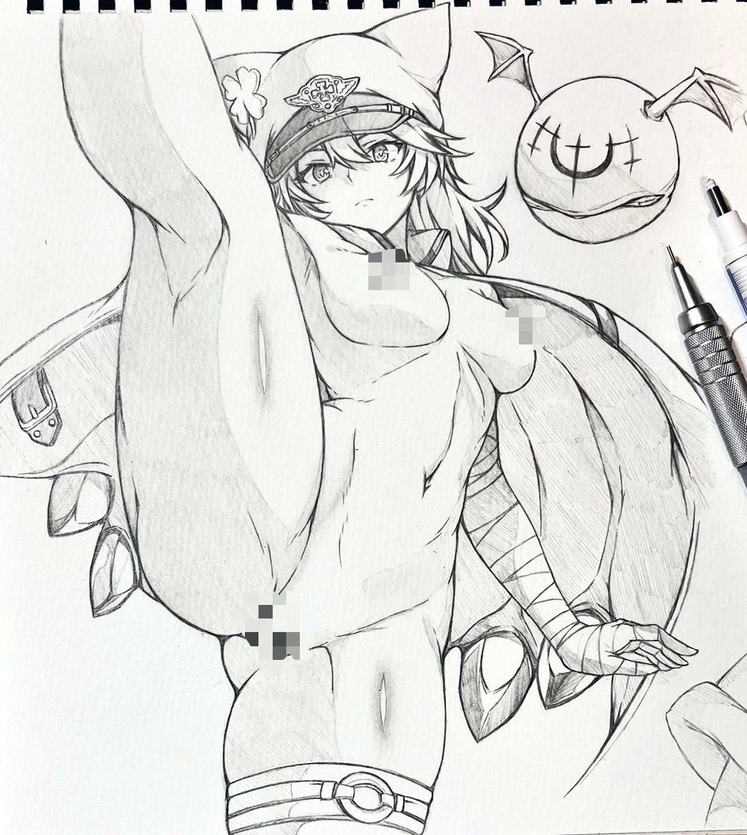 ラムレザルの蹴り技を下から見たいっていう絵 