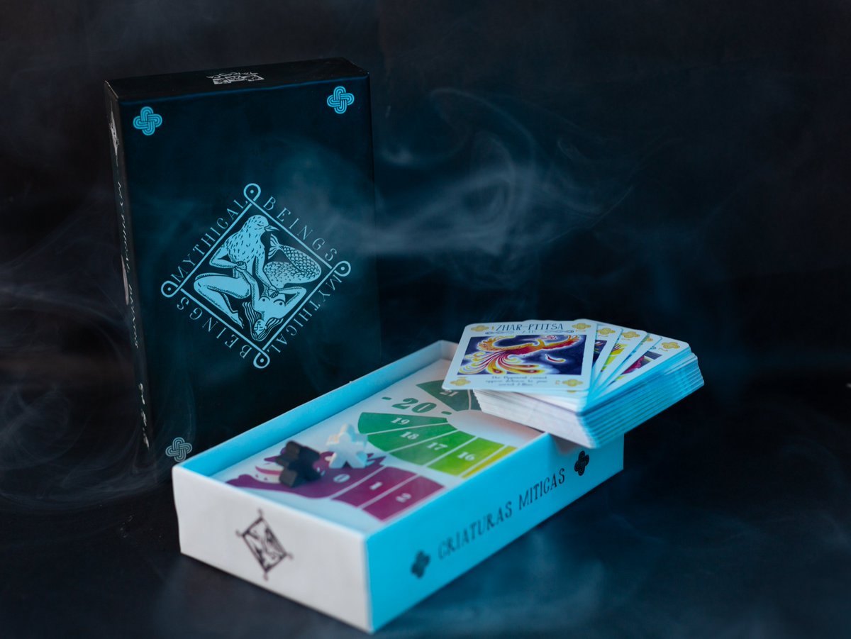 BeingsMythical's tweet photo. Our Board Game with free NFTs card packs!
Available in English, Spanish, Deutsch, and Galician.
A 1v1 adventure with the Mythical Creatures!
For more information visit: https://t.co/rRpToazoCI
#boardgame #mythicalbeings https://t.co/O8kLSHg57u