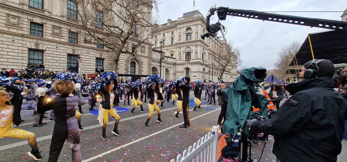 Great to be at the London New Year’s Day Parade. CBOB18, CBOB14, <a href="/Globecast/">Globecast</a> SNG and Cloudbass Studio 1 bringing you the action.

#newyear #London #outsidebroadcast