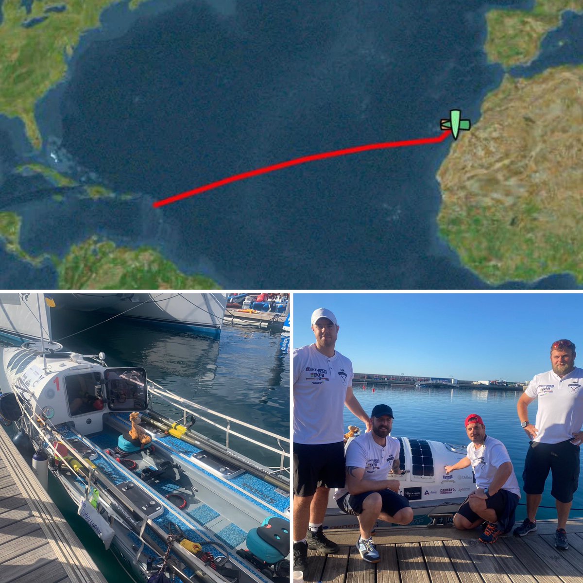 Good luck to the RAF Regiment @atlantic_rocks1 who are setting off as we speak on their transatlantic row in support of 5 fantastic charities. This is a tremendous 3000 mile effort requiring endurance, teamwork and resilience. Please support the crew: justgiving.com/crowdfunding/a…