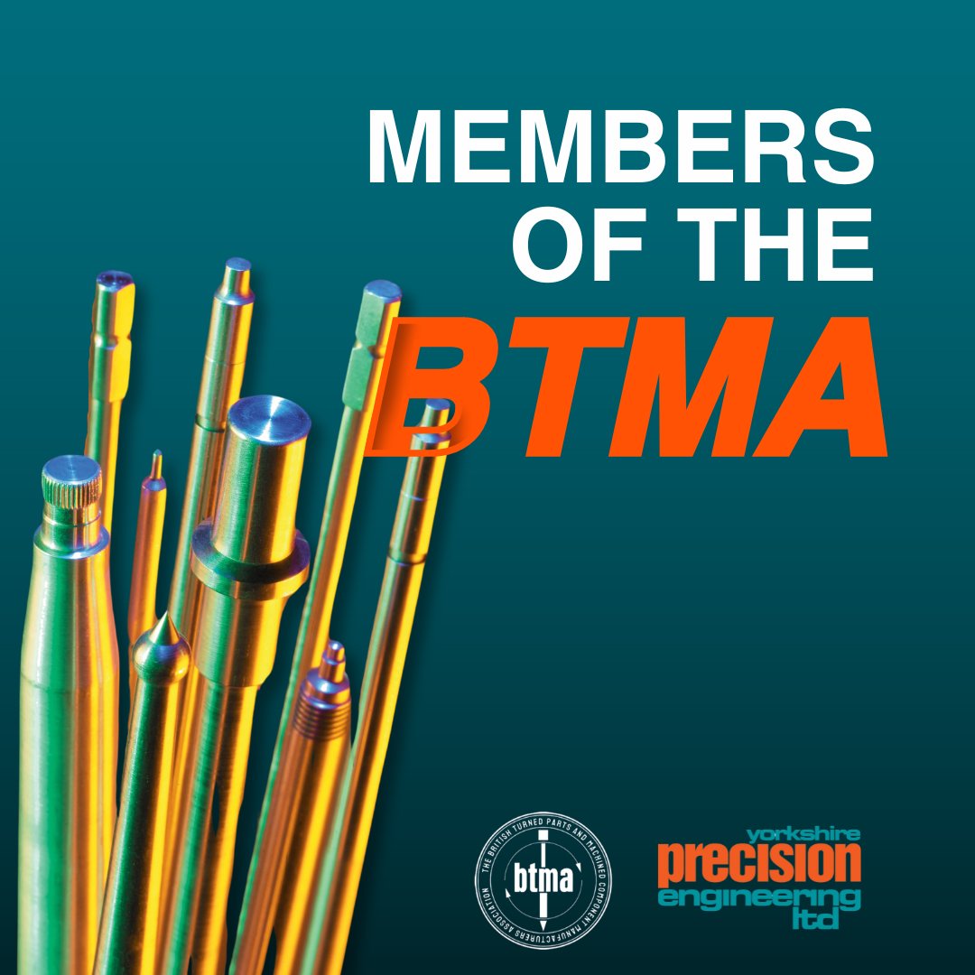 YPELtd's tweet photo. That's right, we're proud members of the BTMA! π
This means when you choose us, you're choosing a genuine source of quality, precision and reliability, backed by #British #manufacturing standards.
For all your #TurnedPart enquiries, please email us at: info@ypel.co.uk βοΈ https://t.co/rmW2zJ0fSM