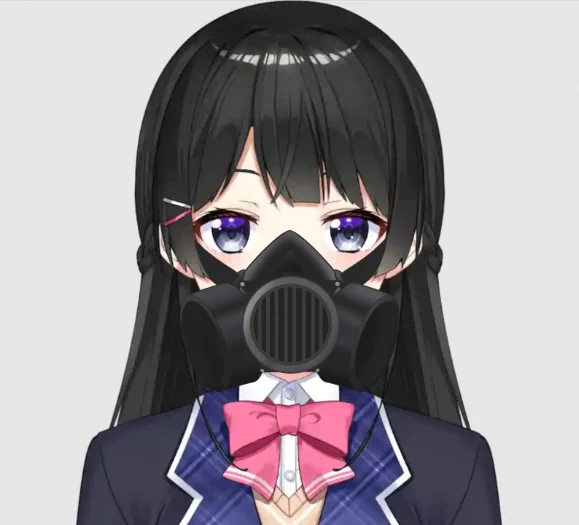 #みとのアクセ  ガスマスクです