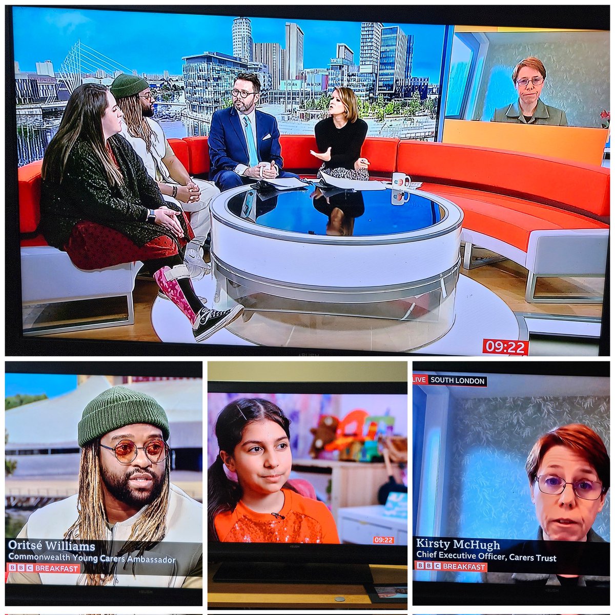 Today's @BBCBreakfast featured a powerful piece on young carers. As well as @CarersTrust, Commonwealth Young Carer champion @Oritse and a number of brilliant young carers, it also highlighted the stark findings from our recent landmark inquiry - carers.org/all-party-parl…