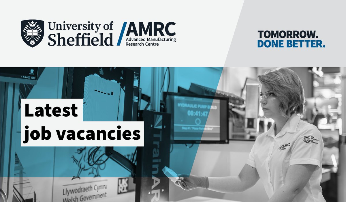 Happy New Year from @TheAMRC! Ready for a fresh start in 2024? #JobVacancies: - Subtractive machining engineer - Marketing officers - Engineering tutor @AMRCtraining - Technical lead in robotic welding Be part of a team shaping the future of #UKmfg. amrc.co.uk/careeers