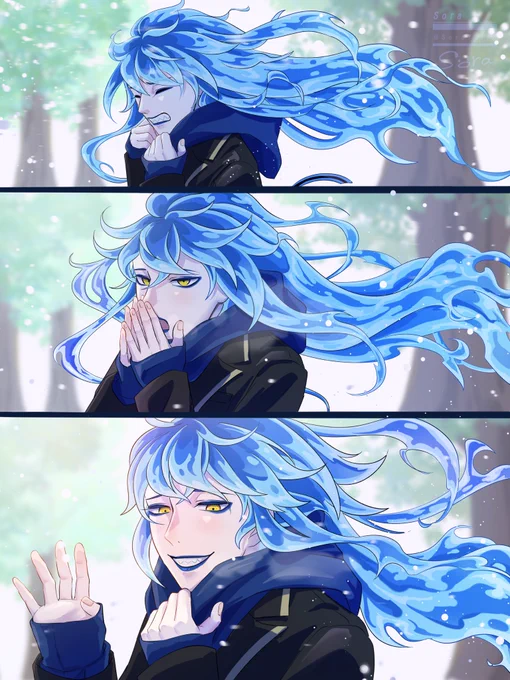 「やっと来た……遅いですぞ〜」

#twst_萌え袖企画 