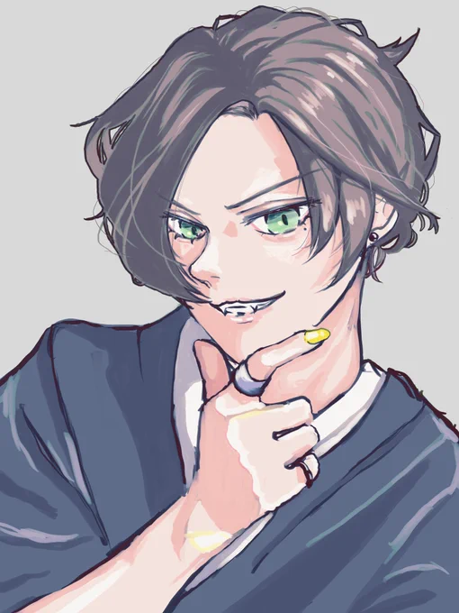 男子 #イラスト #冬の創作クラスタフォロー祭り #art #illustration