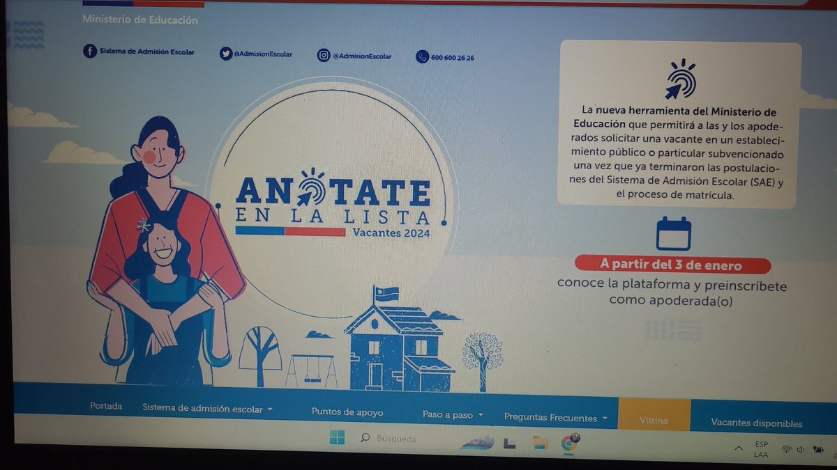 damaalar's tweet photo. @AdmisionEscolar @AdmisionEscolar @Mineduc @nico_cataldo cuando estará disponible la plataforma!! Desde ayer a las 00.00 esperando! https://t.co/Dk8GJ8R1UL