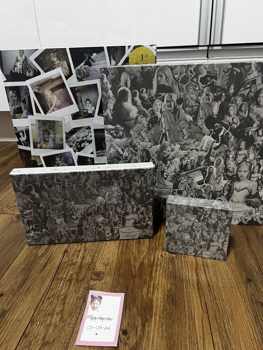 kpopstopcebu's tweet photo. wts lfb

blackpink UNSEALED solo albums + born pink (white ver)

• r photobook, vinyl, album, kit
• lalisa vinyl, photobook 1 &amp; 2, album, kit
• jennie solo album
• born pink white version https://t.co/q7yACERNLZ