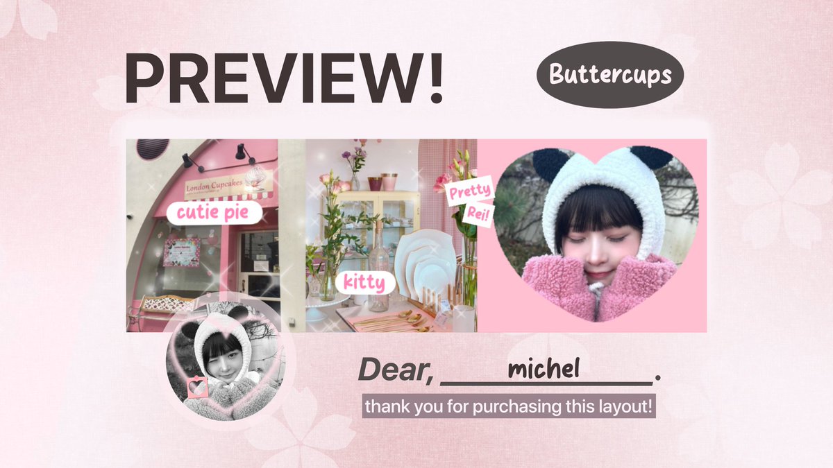 Sore ol! Ada yang mau jadi kelinci untuk layout baruku? Drop 2 foto + replace text yaa!

- Cutie Pie:
- Kitty:
- Pretty Rei!:

{ #zonauang }