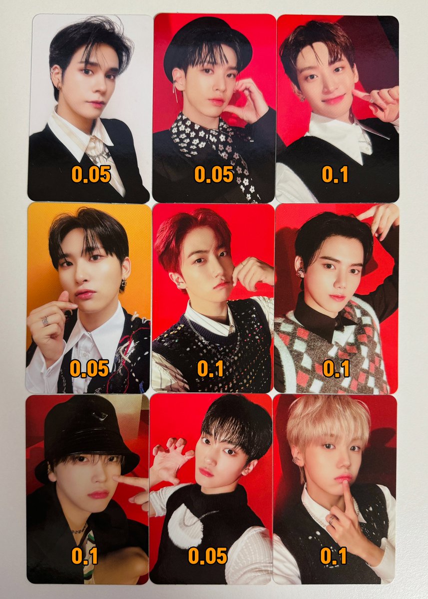 bubbelin9's tweet photo. 크래비티 썬시커 앨범 포카 양도

0.5 이상 거래 가능

- 미개봉 앨범 0.2 (초판)  

https://t.co/sBqqsYRd9t 

세림 앨런 정모 우빈 원진 
민희 형준 태영 성민

#CRAVITY #Photocard #썬시커 #Sunseeker 
#포토카드 #포카 #앨포 https://t.co/HK9AHhTZut