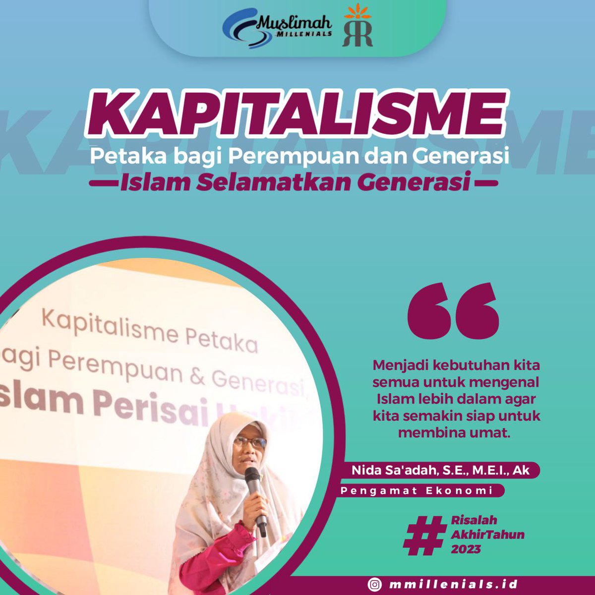 revista_r's tweet photo. #KapitalismeSengsarakanUmat
#KhilafahPerisaiHakiki
#IslamSolusi
#Khilafah https://t.co/pOEM1STq11