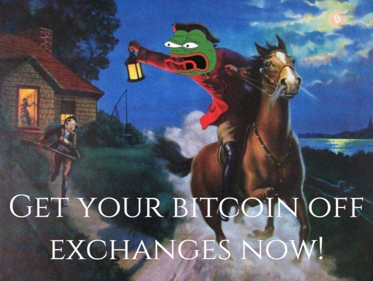 Hoje é dia #ProofOfKeys

Tire seus #Bitcoin da exchange!

#notyourkeysnotyourcoins