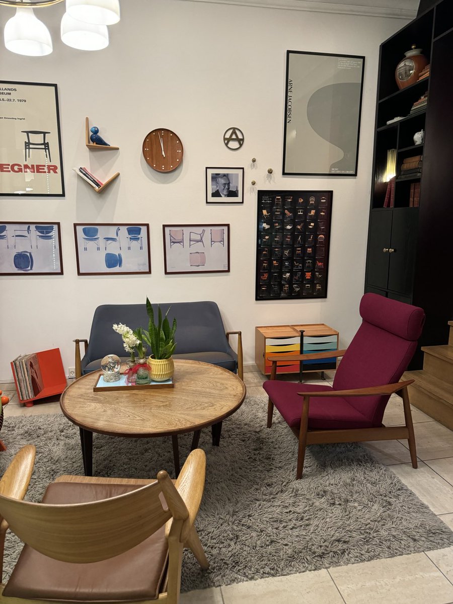 I loved this Hotel #Alexandra #Copenhagen #hotel #lobby #chairs #design #interiors #iconic #wool #lights #style #reception #danish #hotelalexandra
