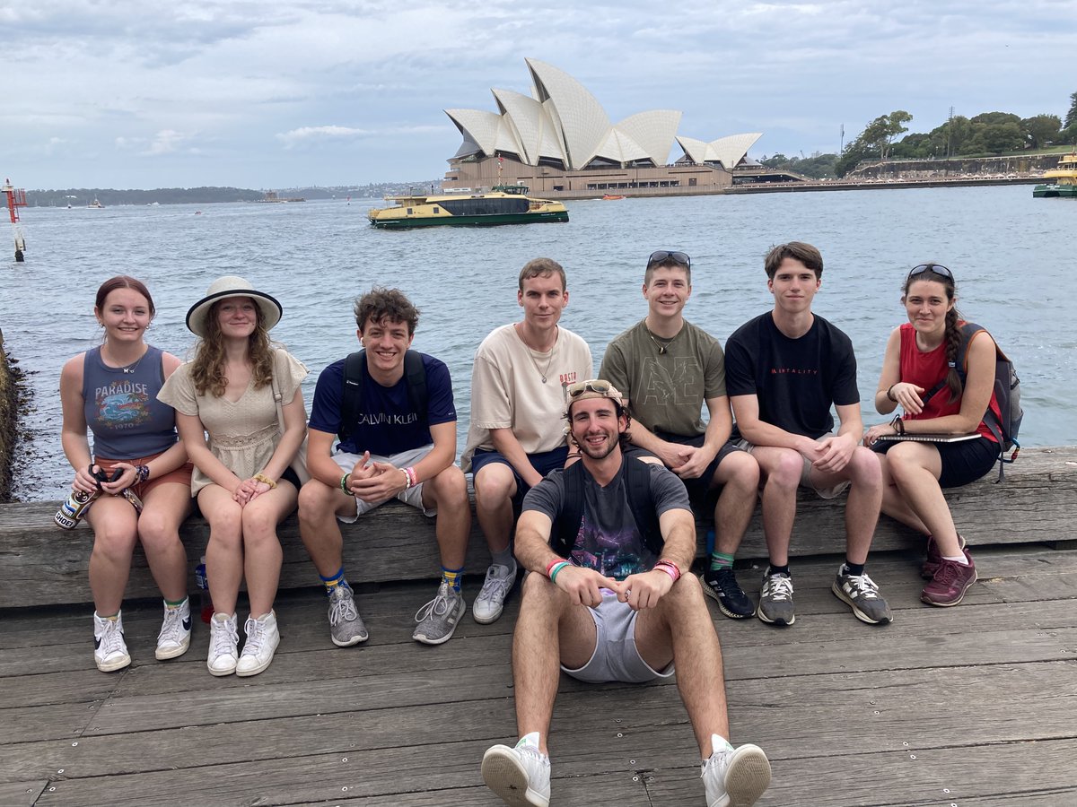 This is where these <a href="/WNEUniversity/">Western New England University</a> students rang in 2024 and are spending part of their winter break! How about you? #WNEexploretheworldaroundyou