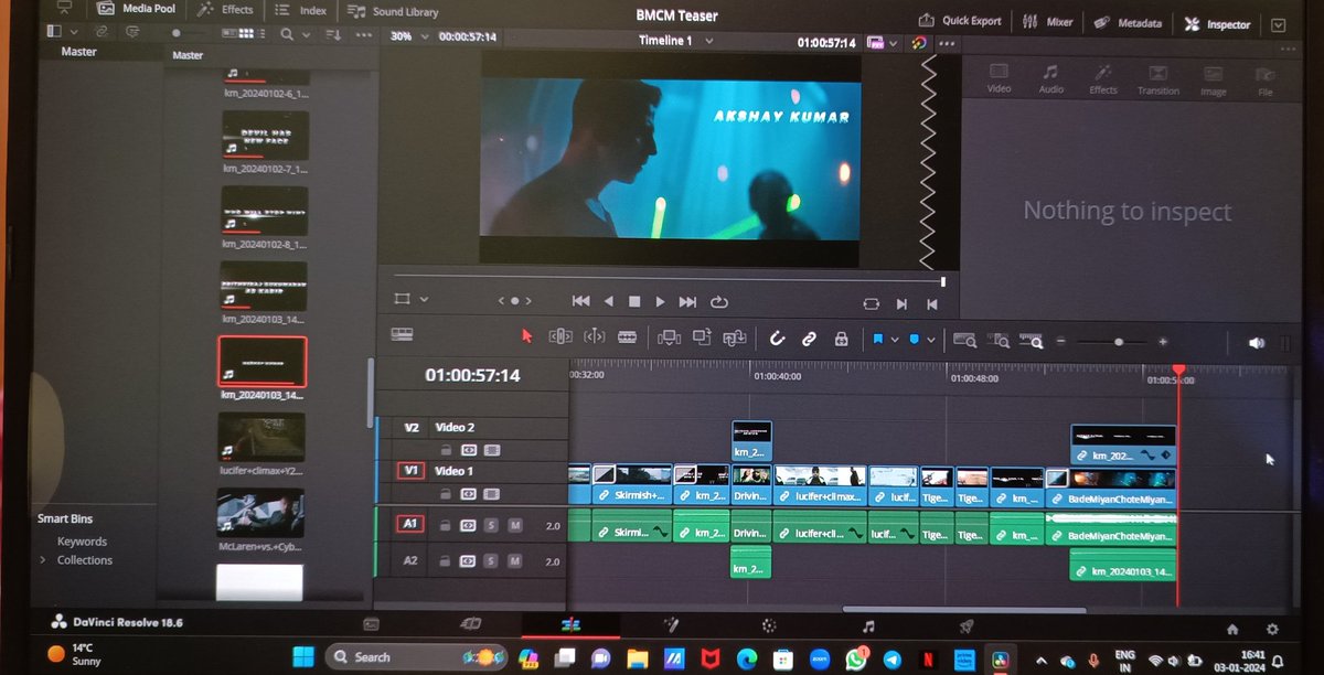 Work in progress..... 🏌️‍♂️
#BMCM #AkshayKumar #TigerShroff