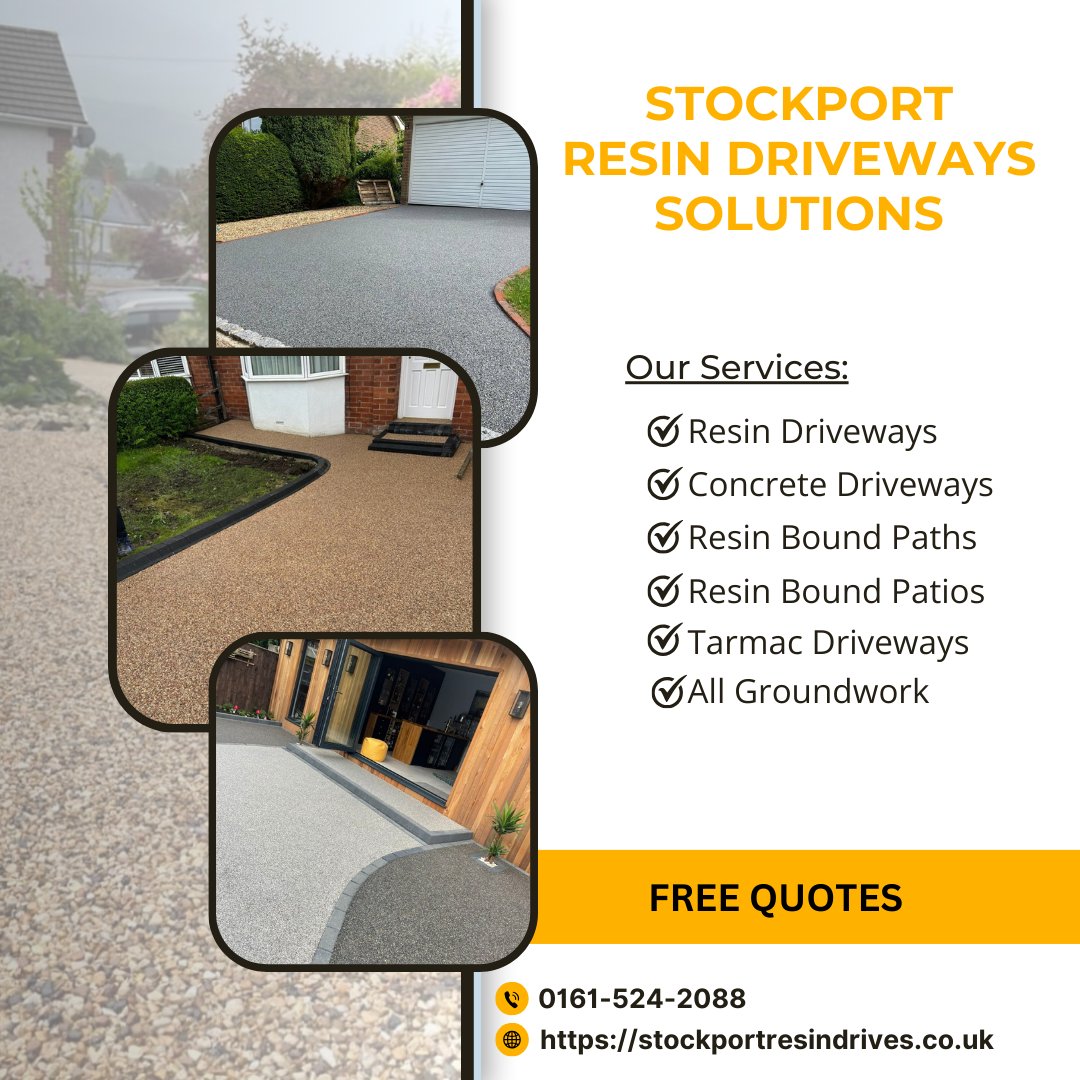 Stockport Resin Driveways Solutions (@ResinStockport) / Posts / X