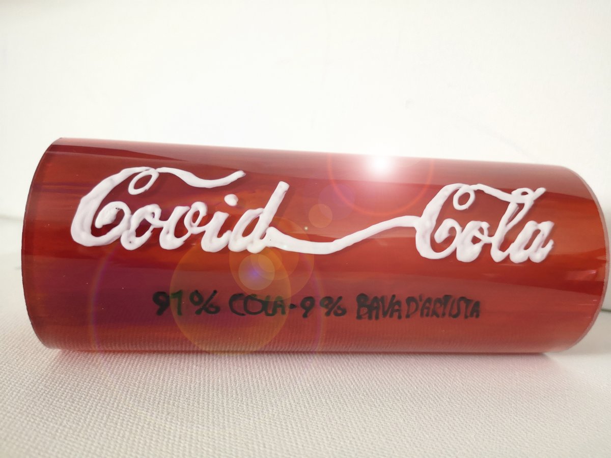 dwelltimepress's tweet photo. Covid-Cola – tribute to Piero Manzoni by Pietro Dente
https://t.co/ODfXfjLWVa https://t.co/8R010Tn6wi