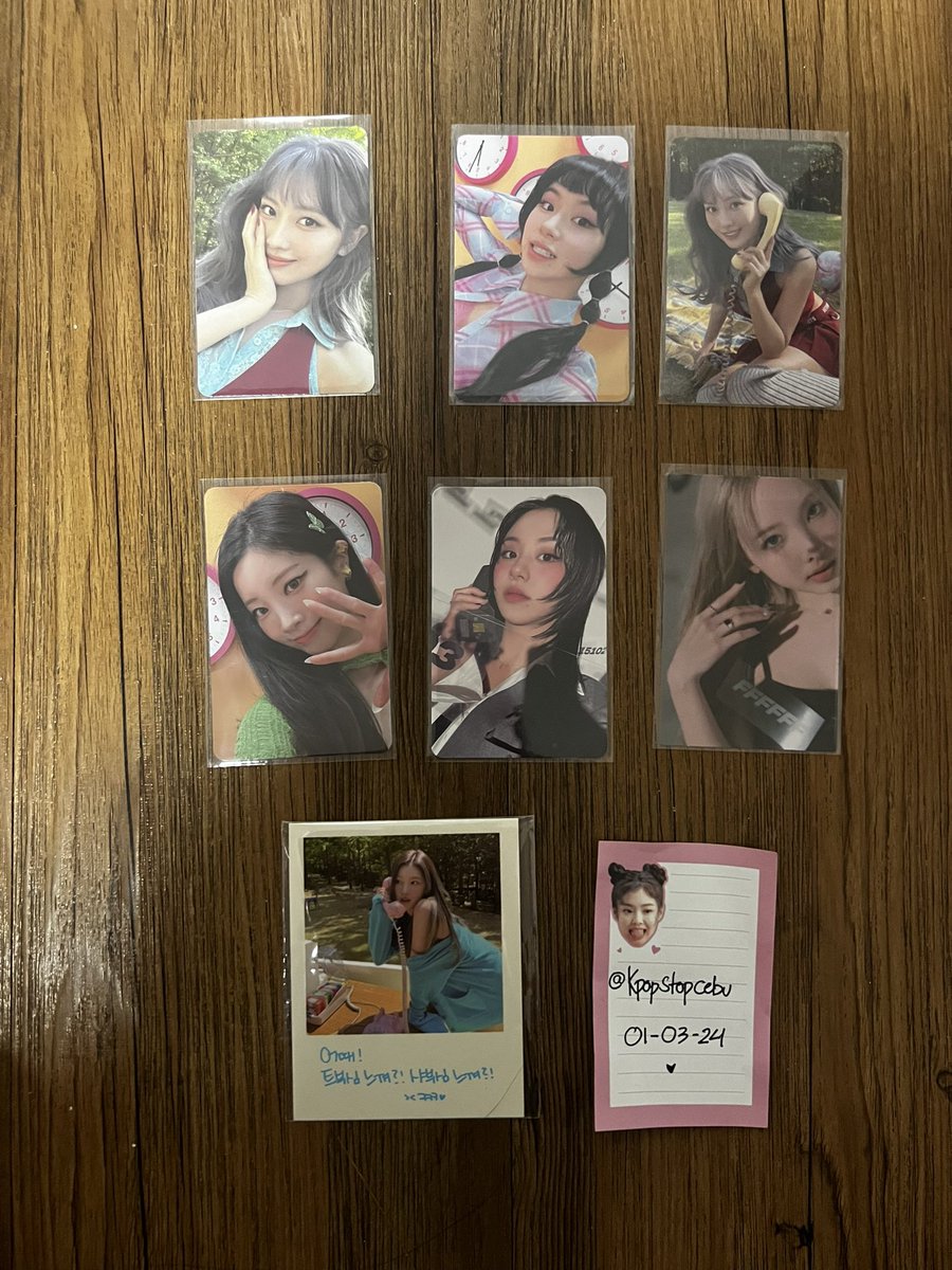 kpopstopcebu's tweet photo. wts lfb

TWICE UNSEALED albums between 1&amp;2 formula of love

• fancy you UNSEALED album
• more and more UNSEALED album
• between 1&amp;2 UNSEALED album
• between 1&amp;2 photocard pc
• formula of love photocard pc https://t.co/9yYz0FDoEu