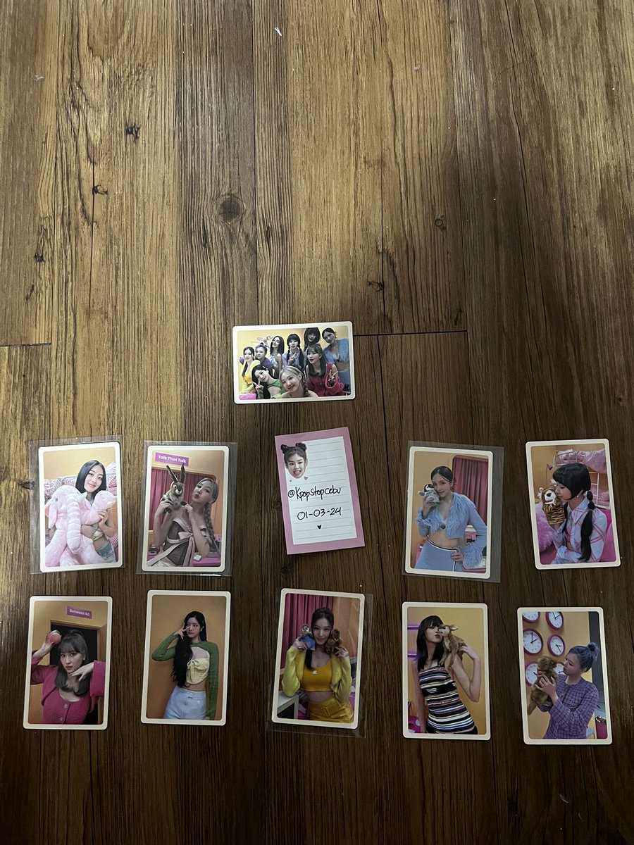 kpopstopcebu's tweet photo. wts lfb

TWICE UNSEALED albums between 1&amp;2 formula of love

• fancy you UNSEALED album
• more and more UNSEALED album
• between 1&amp;2 UNSEALED album
• between 1&amp;2 photocard pc
• formula of love photocard pc https://t.co/9yYz0FDoEu