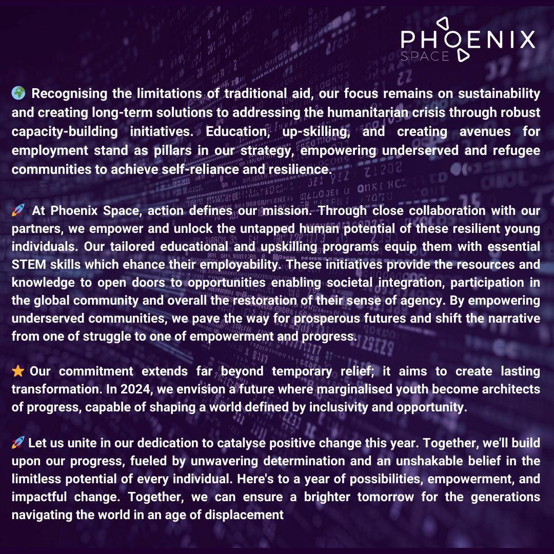 #SocialImpactLeadership #CapacityBuilding #EducationForEmpowerment #RefugeeEmpowerment #FutureOfWorkSkills #HumanitarianInnovation #SustainableSolutions #EmpoweringCommunities #GlobalChangeMakers
#EmpowerThroughEducation #CreatingOpportunities #STEMforChange #GlobalEmpowerment