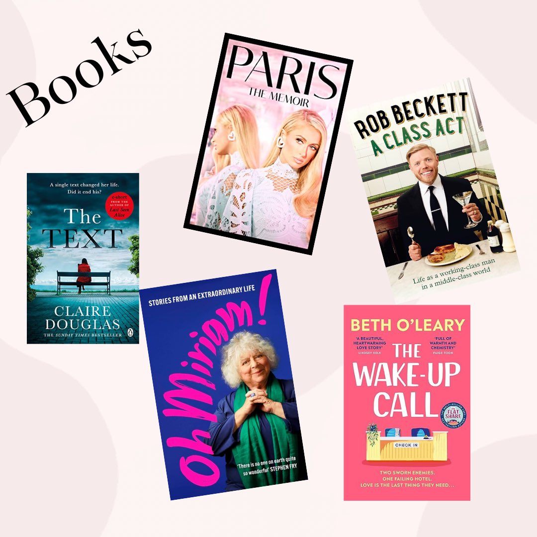 Dees_Book_Blog's tweet photo. What This Week
πFinished:
The Text, Paris, A Class Act
πStarted:
Oh Miriam!, The Wake-Up Call
πΊFinished;
The Witcher season 3, Disenchantment final season, Call The Midwife special, Street Gangs
πΊStarted:
Squid Game The Challenge season 1
#Books #WhatThisWeek https://t.co/aOKM8X4WMO
