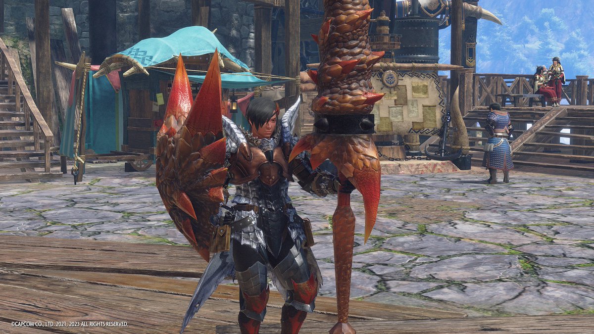 livio_art's tweet image. Time to post my MH drip
#MonsterHunter
#モンスターハンター
#monsterhuntersunbreak