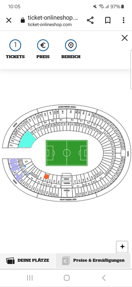 Aktueller Stand zum VVK gegen Hertha.