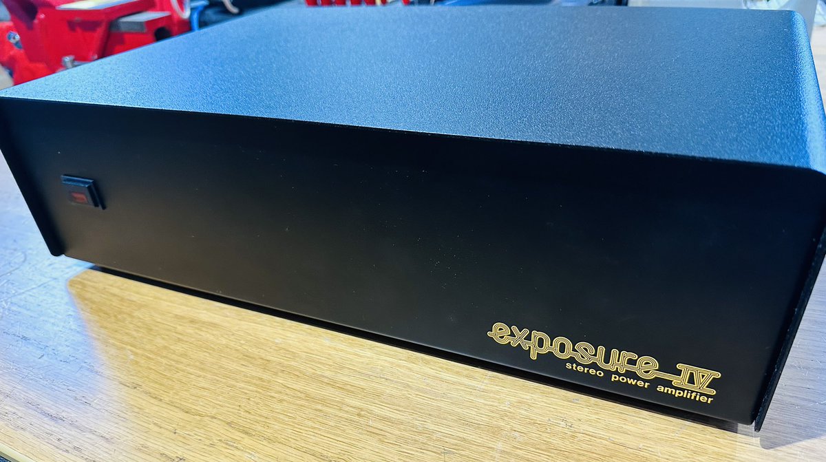 Midlandaudiox's tweet photo. A lovely @exposure_hifi #4dualmono #poweramplifier #recapped #serviced in immaculate condition £899 @midlandaudiox #belbroughton #worcestershire https://t.co/4NkHRCkHcd