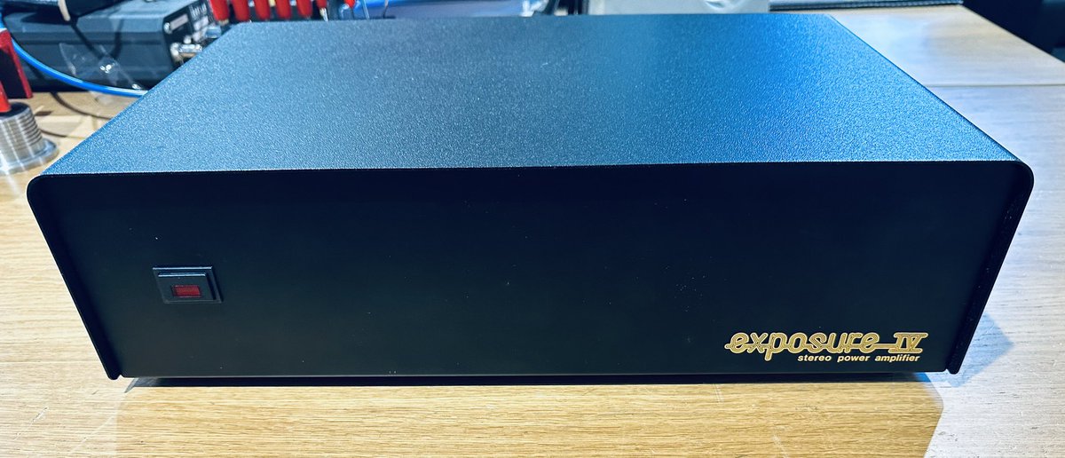 Midlandaudiox's tweet photo. A lovely @exposure_hifi #4dualmono #poweramplifier #recapped #serviced in immaculate condition £899 @midlandaudiox #belbroughton #worcestershire https://t.co/4NkHRCkHcd