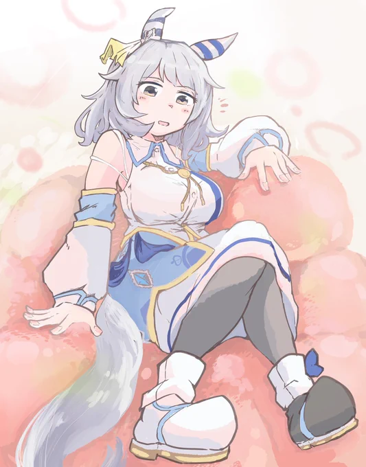 ふわほわショット #ウマ娘 #ヒシミラクル