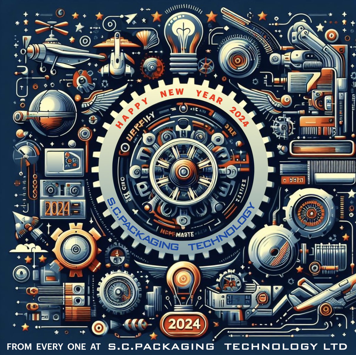 SCPackagingTech's tweet image. Happy New Year from S.C. Packaging Technology. We wish everyone a health and prosperous New Year. We look forward to helping and supporting you in the coming year. sc-packaging.com