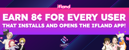 z575555's tweet photo. 📱 Exciting News from Ifland Philippines from
@TheMagicBoost !! 🇵🇭💰
💸 Earn 8¢ for each user installing and opening the Ifland App! Exclusive to Android users in the Philippines.
#MagicBoost https://t.co/K4xucQDqc7