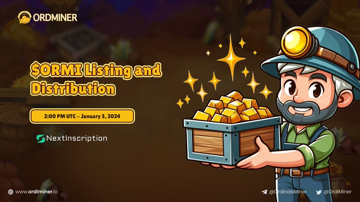 OrdinalsMiner#ORMI tweet media