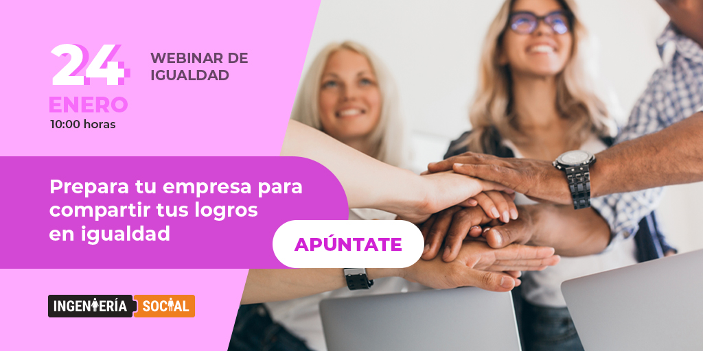 📣 🟣 ¡Atención a todas las empresas y organizaciones comprometidas con la igualdad! 

Estamos listos para revisar juntos todo lo que han logrado en términos de igualdad en su empresa u organización en este año 2023.

👉 Inscripciones gratuitas: bit.ly/47R4yz6 
#Igualdad