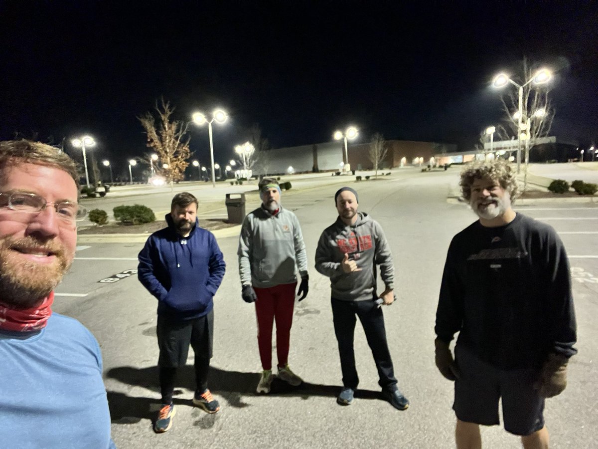 5PAX for The Piddler’s birthday Q. 86 and 38 were the numbers for the day. Partner work for 86 reps of multiple exercises. Then, a dance with Cindy. A blocker waterfall and a circuit. Back to home for Mary. Great to have Epstein visiting from Kernersville.