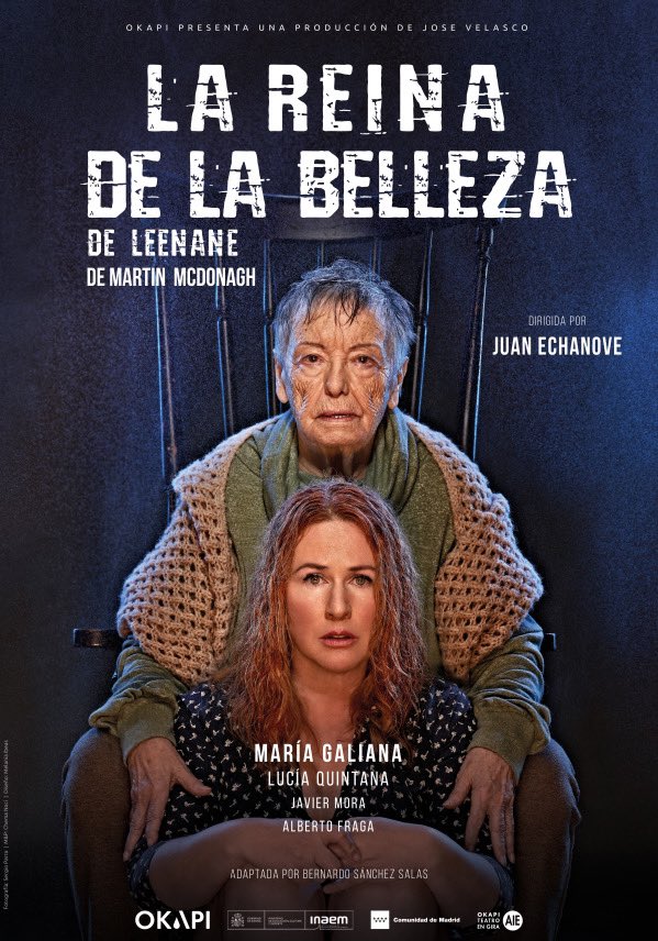 🆕 ¡Llega ‘La reina de la belleza de Lenenane’! Una obra dirigida por <a href="/JuanEchanoves/">Juan Echanoves</a> y producida por <a href="/OkapiTeatro/">Okapi Producciones</a>.

🎭 REPARTO: María Galiana, Lucía Quintana, Javier Mora y Alberto Fraga.

A partir del 5 de junio en el <a href="/Teatro_Infanta/">Teatro Infanta Isabel</a> 🎟️ ¡Entradas ya a la venta!

🤩 ¿Te vienes?