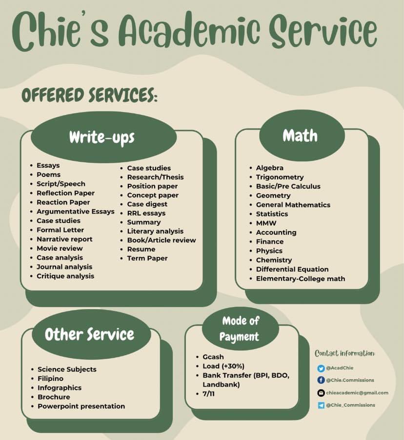 AcadChie's tweet photo. 🦋 Hello! We’re finally open for commissions! 

We offer student-friendly budget academic service! If you need help with your tasks, please don't hesitate to answer the inquiry form and send it to us via message🌷🤍

Check media for client’s feedback 💯 https://t.co/U20SqigJL8