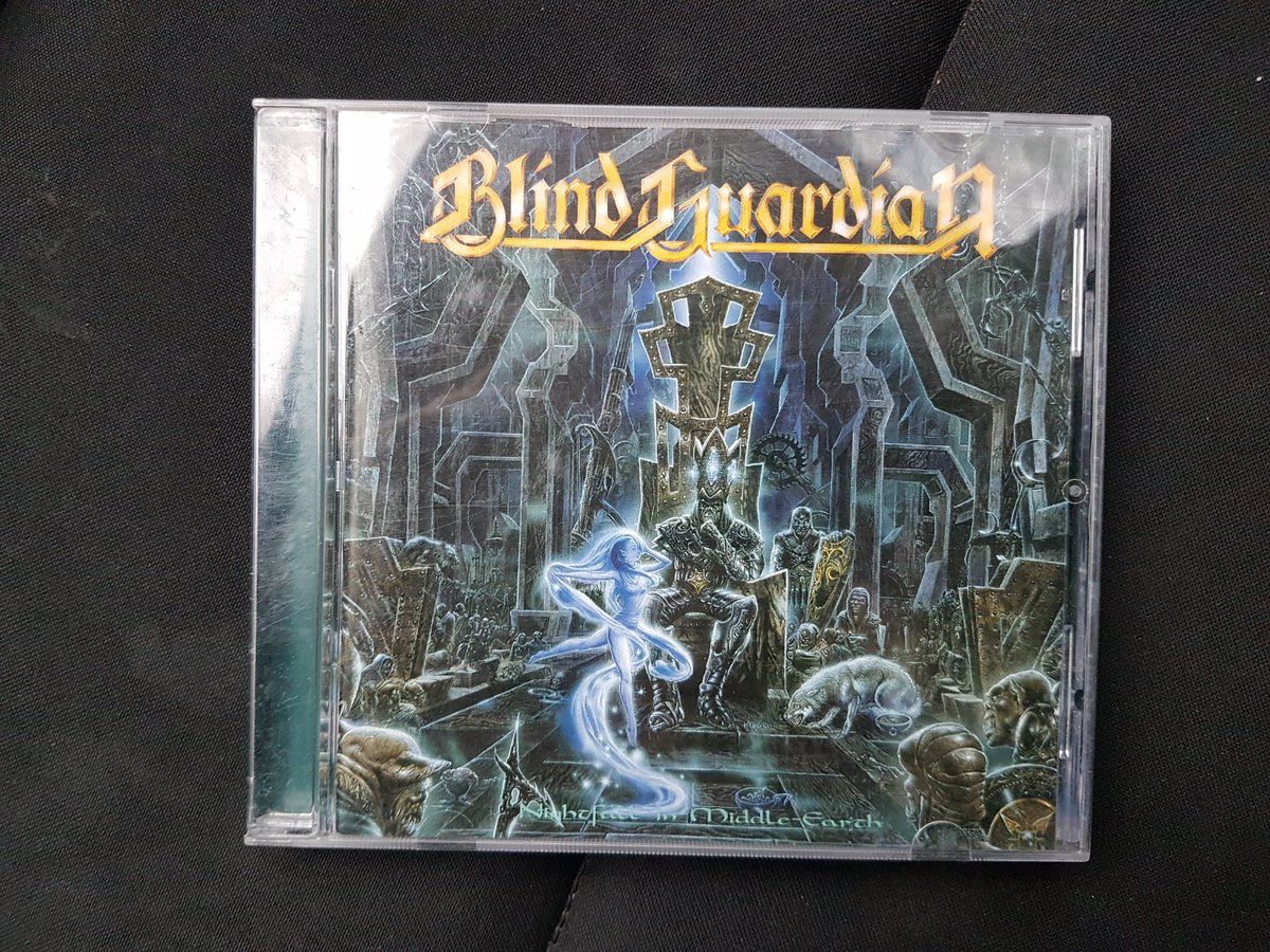 Domaniac42's tweet photo. Since I'm currently rereading the Lay of Leithian and it's Professor #Tolkien's birthday, this is only the logical musical choice. @blind_guardian #NightfallinMiddleEarth https://t.co/8zGgmNZfTv
